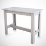 Hanah Home Mesa de Comedor Barra - Shiny White